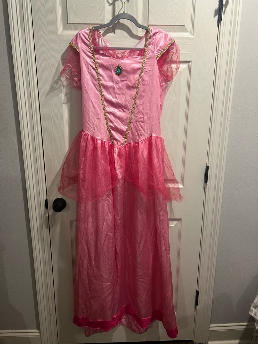 Pink Princess Tulle Kids Costume Dress